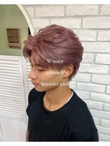 シュガー ヘアアンドネイル 仙台(SUGAR)&nbsp;メンズ  ~ピンクヘア~