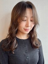 マッシュ チャヤマチ(MASHU chayamachi) 柔らか透明感カラー/ブリーチなし/オリーブブラウン/大阪梅田