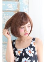 フェリシータ 緑地公園店(felicita) ハイトーン×姫カット♪クラシカルショートマッシュ