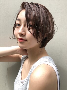 ミィ 表参道(mee.) 【mee.】 透ける前髪 ナチュラルブラウン