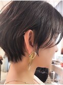 【津賀雅也】丸みのあるハンサムショート