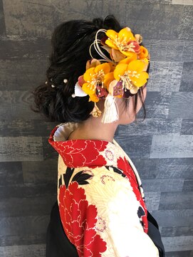 デイジー(Daisy) 卒業式　袴　着物まとめ髪