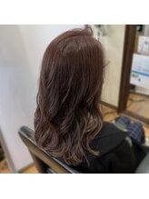 タクミ 美容院 庭瀬店(Takumi) バーガンディヘアカラースタイル方仕上げ☆