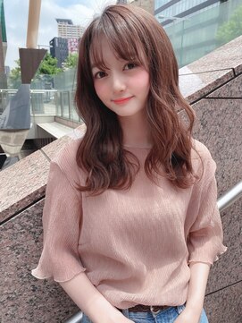 ロンド ジュルード 名古屋(Lond jeloud) 韓国風 レイヤーカット ケアブリーチ 学割U24 ダブルカラー 295