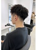 メンズツイストスパイラルパーマ