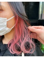 アクト 十条店(ACT)&nbsp;クリアピンク/ピンクインナーカラー/イヤリングカラー