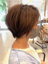 グラッシー センター北店(GLASSI)&nbsp;【GLASSI】大人かわいい美髪ショートボブ★ネビージュ★坂田