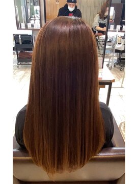 トレ(tre.) 甲子園口/髪質改善/縮毛矯正/ハイライト/酸性ストレート