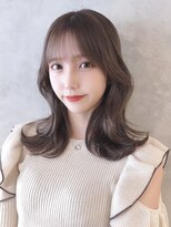 アイティーバイアルバム 下北沢店(IT by ALBUM)&nbsp;マロングレージュくびれミディ_大人ガーリーチョコレート_28886