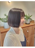 丸みショートボブ