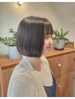 ヘアデザイン エソラ(hair design esora) 丸みショートボブ