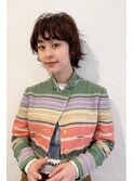 ショート　マッシュ　ウルフ　パーマ　代官山　中目黒　恵比寿