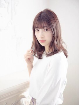 アフロディーテギンザ 日本橋人形町店(APHRODITE GINZA) フルバング/似合わせカット/レッドブラウン/30代40代/人形町