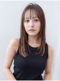 20代30代美髪質改善レイヤーカットナチュラルカラー小顔