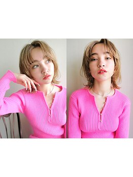 【業界NO.1クラスのケア剤】を使ってダメージを最小限に抑え、ハイトーンも長持ち。美しいカラーを！