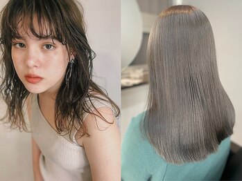 エストヘア 大宮店(est hair)の写真/【大宮駅徒歩7分】《カット+クオルシアカラー¥5900》艶感のある綺麗な仕上がりに♪[大宮]