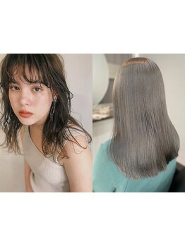 【大宮駅徒歩7分】《カット+クオルシアカラー\5900》艶感のある綺麗な仕上がりに♪