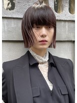 トリコ 柏(tricot)&nbsp;大人可愛い/切りっぱなしボブ/外ハネショート/小顔似合わせ