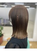 パツッと☆切りっぱなしミディボブ