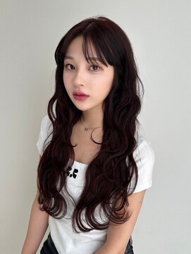 コア 表参道(COA) レイヤーカット/ウエットヘア/オリーブベージュ/表参道/表参道駅