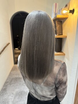 エハプラスマウナ(Eha+MAUNA) 透明感カラー/ミルクティーアッシュ[30代40代50代女性]