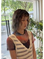 シアン 矢場町店(CYAN.)&nbsp;ブリーチ2回履歴にパーマ。