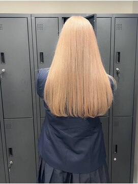 ココモ(KOKOMO) ブロンドミルクティーアッシュハイトーンカラー