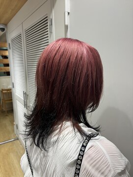 エイト新宿店(EIGHT shinjuku) ブリーチ2回ピンク