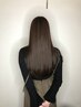 【うるツヤ美髪コース☆】縮毛矯正×高彩度カラー+カット+TOKIOインカラミ
