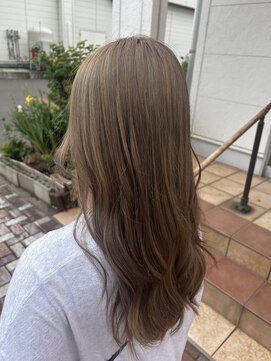 アンダーカラーズ クレール(under colors Clair) ブリーチベースで作る秋のミルクティーベージュ