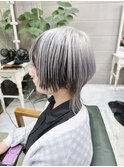 アンブレラカラーホワイトアッシュ/インナーカラー