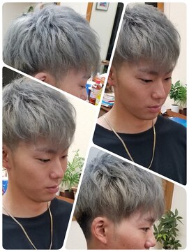 クリア 美容室 ナチュラルアップバング