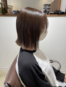 スレッド(SRED) 切りっぱなしボブ