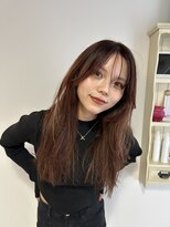 エミュ 中央駅店(eMu)&nbsp;オレンジベージュと重ためレイヤー