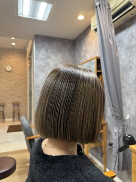 テーラヘアー 木更津本店(TELA HAIR) 切りっぱなしボブ
