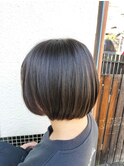 乾かすだけでまとまる!ショートボブ