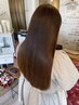 【人気NO.7】カット+髪質改善縮毛矯正ストレート+美髪Tr￥28980→￥19980