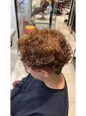 ハイトーンプードルパーマ