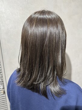 リアンヘアー(Lian hair) 【Lian hair】ミディアムスタイル-2　~西新/藤崎~