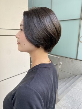 ティエラ 原宿 表参道(Tierra) 〈Tierra毛利仁美〉暗髪ハンサムショートヘア