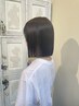 中村指名限定　【ボブカットならこちら】　カット+カラー+トリートメント