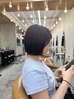 ロンドアジュール 横浜(Lond azur)&nbsp;丸みのある顎下１センチのボブ