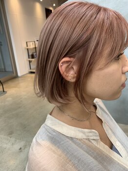 ヴィントベース(VINTBASE)の写真/《透明感カラー×ヘアケア》でハイトーンから暗髪まで幅広く対応◎理想通りの仕上がりにファン多数◇