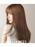 【前髪、生え際のくせに☆】ポイントストレート＋髪質改善トリートメント
