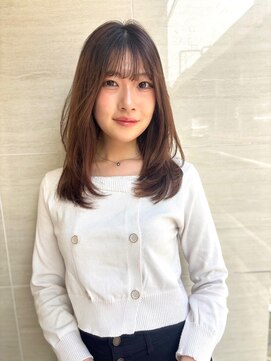 オーロ(ORO) ★20代30代40代50代曲がる縮毛矯正小顔似合わせミディアムヘア