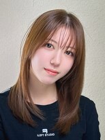 ヘアリゾート ディアリウム(Hair Resort DEARIUM) レイヤーミディアム+髪質改善メテオカラー