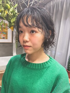 ニイ(nii.) ボブパーマスタイル