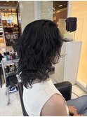 大人ウルフパーマ