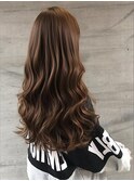 小顔◎20代30代40代秋カラー韓国風ミルクティーベージュ