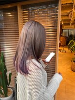 エンドロール(end roll)&nbsp;パープル/エンドカラー